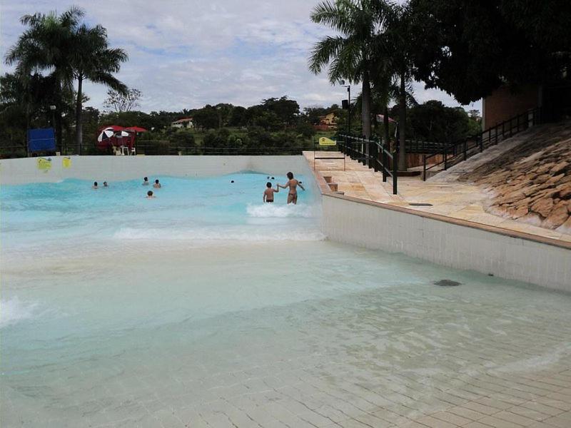 Piazza Diroma Acesso Diroma Acqua Park Gratuito Star Temporada Aparthotel Caldas Novas Buitenkant foto
