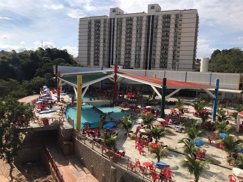 Piazza Diroma Acesso Diroma Acqua Park Gratuito Star Temporada Aparthotel Caldas Novas Buitenkant foto