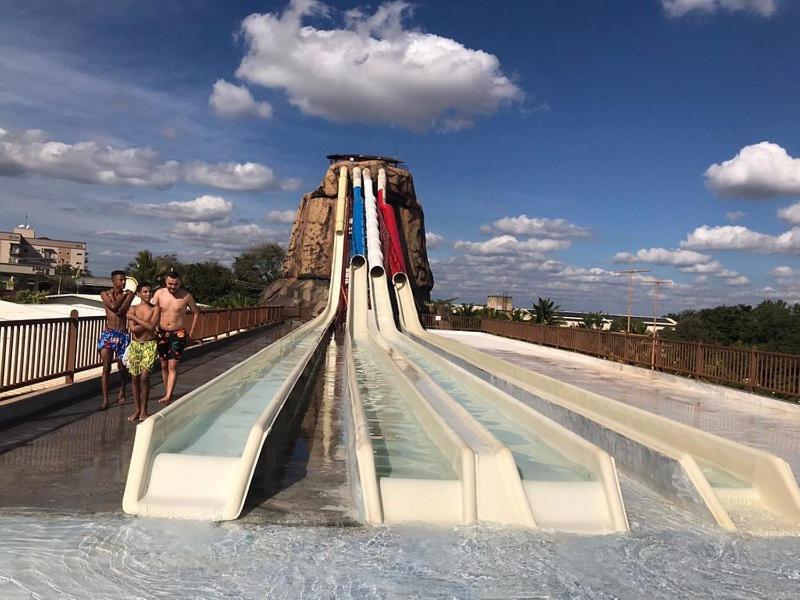 Piazza Diroma Acesso Diroma Acqua Park Gratuito Star Temporada Aparthotel Caldas Novas Buitenkant foto