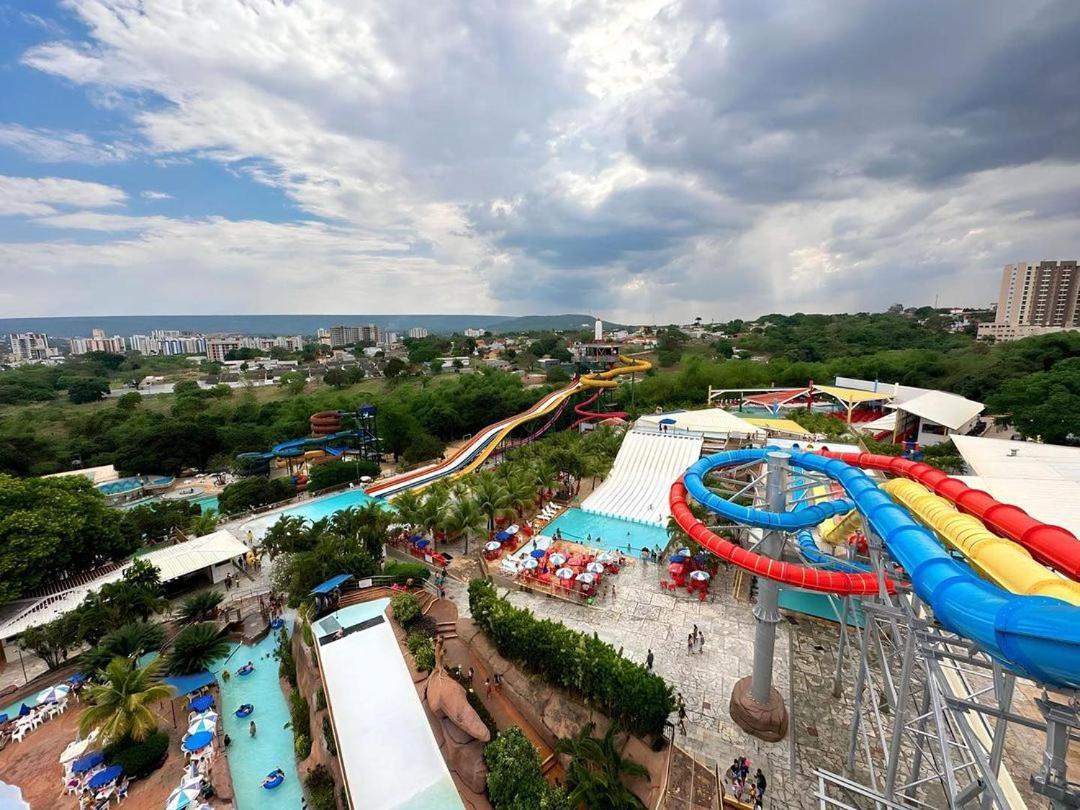 Piazza Diroma Acesso Diroma Acqua Park Gratuito Star Temporada Aparthotel Caldas Novas Buitenkant foto