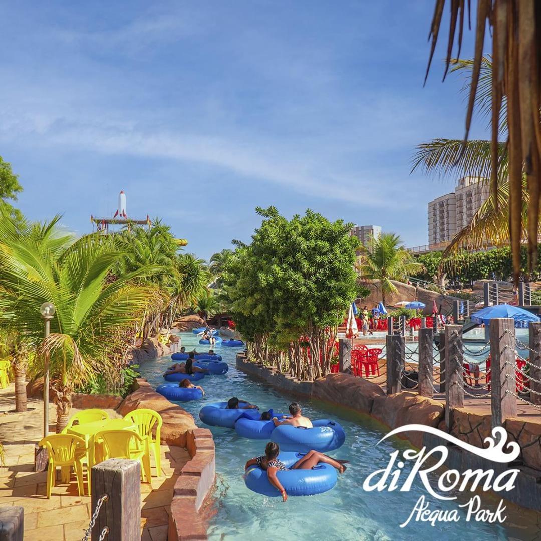 Piazza Diroma Acesso Diroma Acqua Park Gratuito Star Temporada Aparthotel Caldas Novas Buitenkant foto